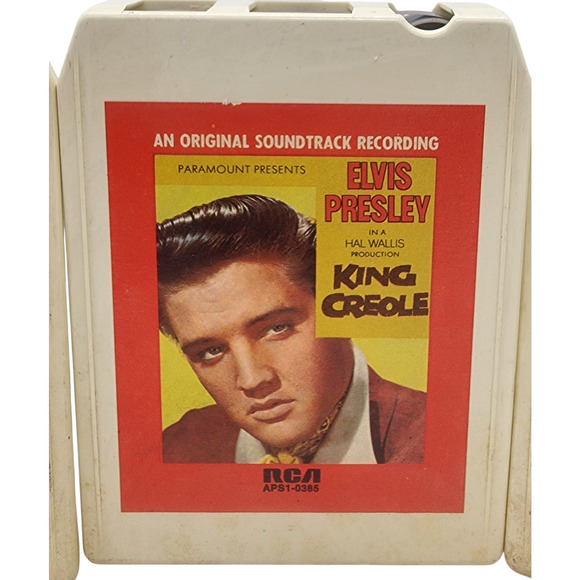 Set Of Three Elvis Presley 8-Tracks For LP Fans Only King Creole Loving You - Picture 3 of 7
